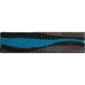 90218528 Декор плиточный настенный Ldecor SLASH SLSH DK 73TQ 7.50x30см синий STLM-0945760