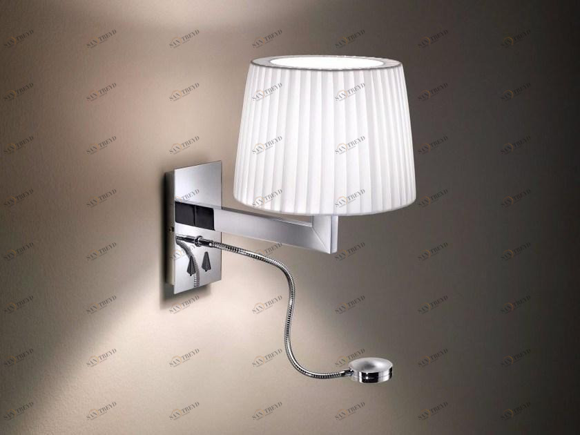 BOVER Светодиодная лампа для чтения из ткани Lexa sun-id-1457223