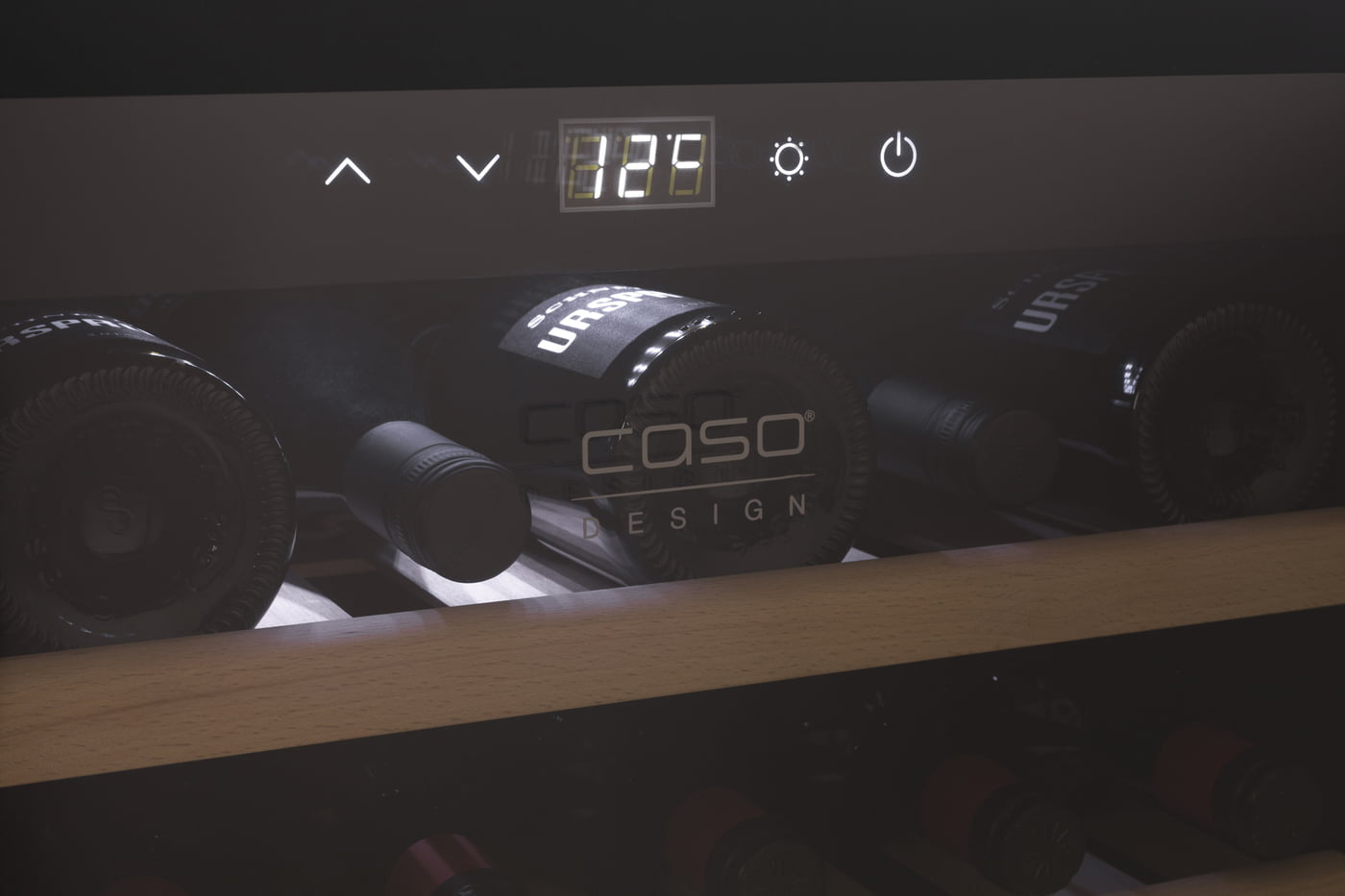 8179564 Встраиваемый винный шкаф CASO WineSafe 18 EB черный STDN-0141570 - Вид №3