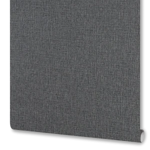 Обои флизелиновые Grandecolife Linea чёрные 0.53 м A42210