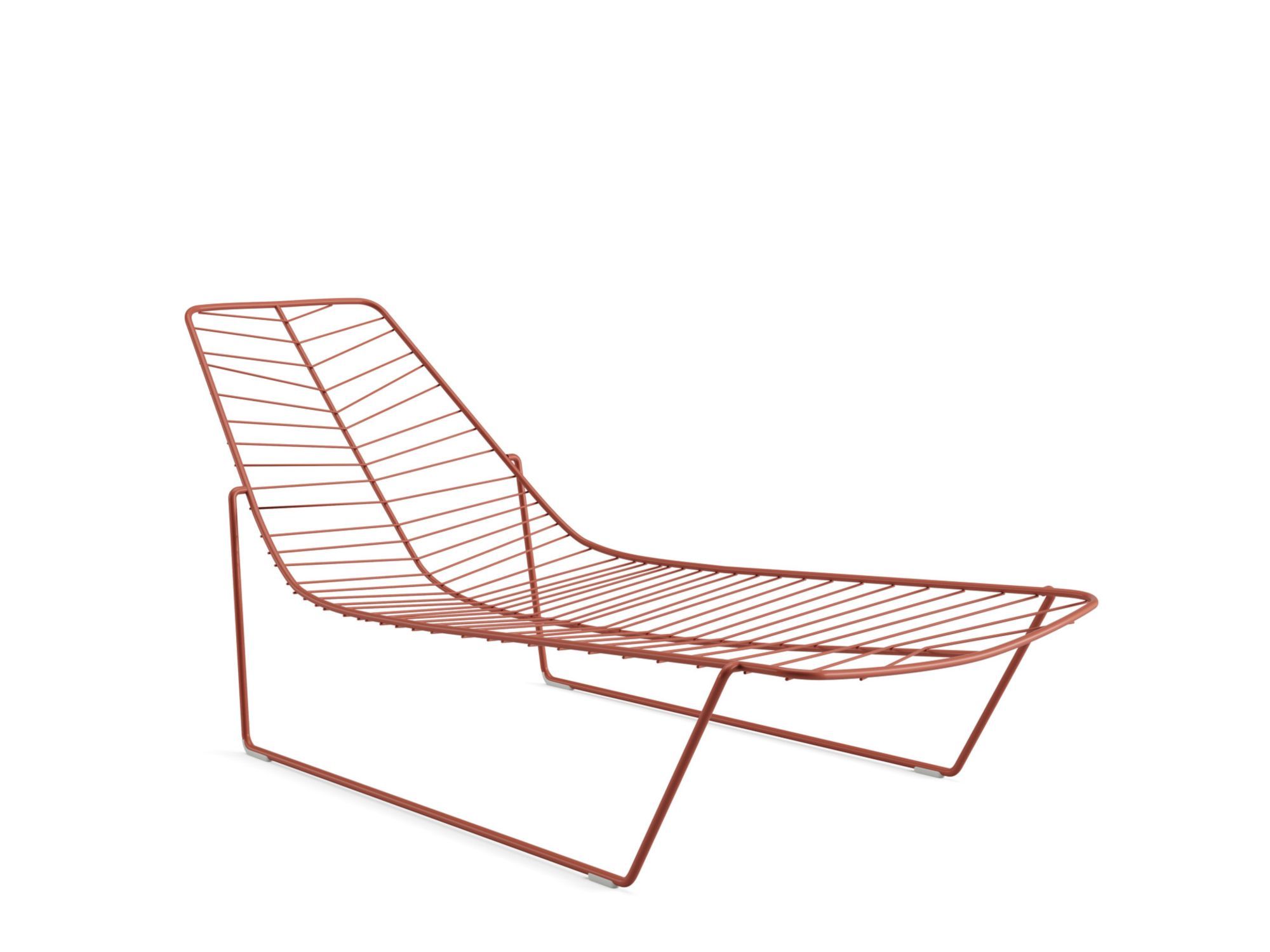 Стальной садовый шезлонг Arper ARCH-00120636 - Вид №10