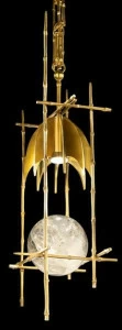 Tisserant Люстра из бронзы Cristallo di rocca