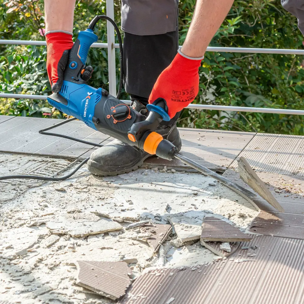 Перфоратор сетевой SDS-plus Dexter 5 800RH2-30.5, 800 Вт, 2.9 Дж STLM-2091915 - Вид №10