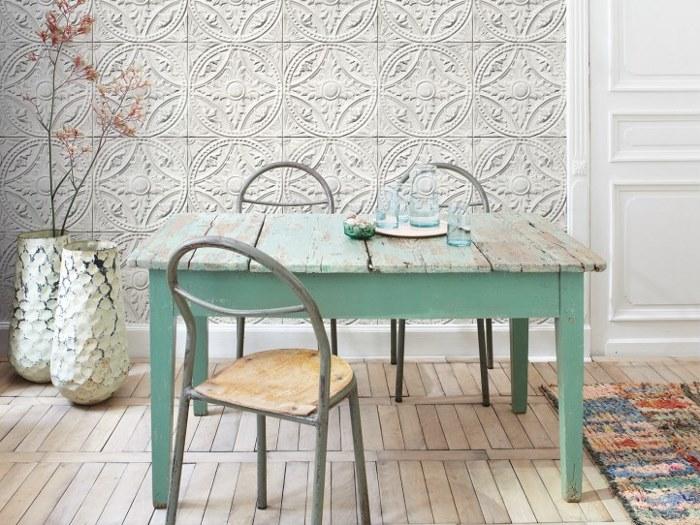 Koziel Обои на стену Tin tiles 8888-t121/-122/-123  - Вид №6