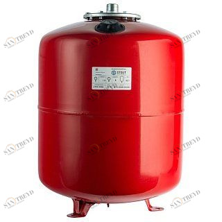 Расширительный бак на 100 л. для отопления STOUT, сменная мембрана STH0006000100