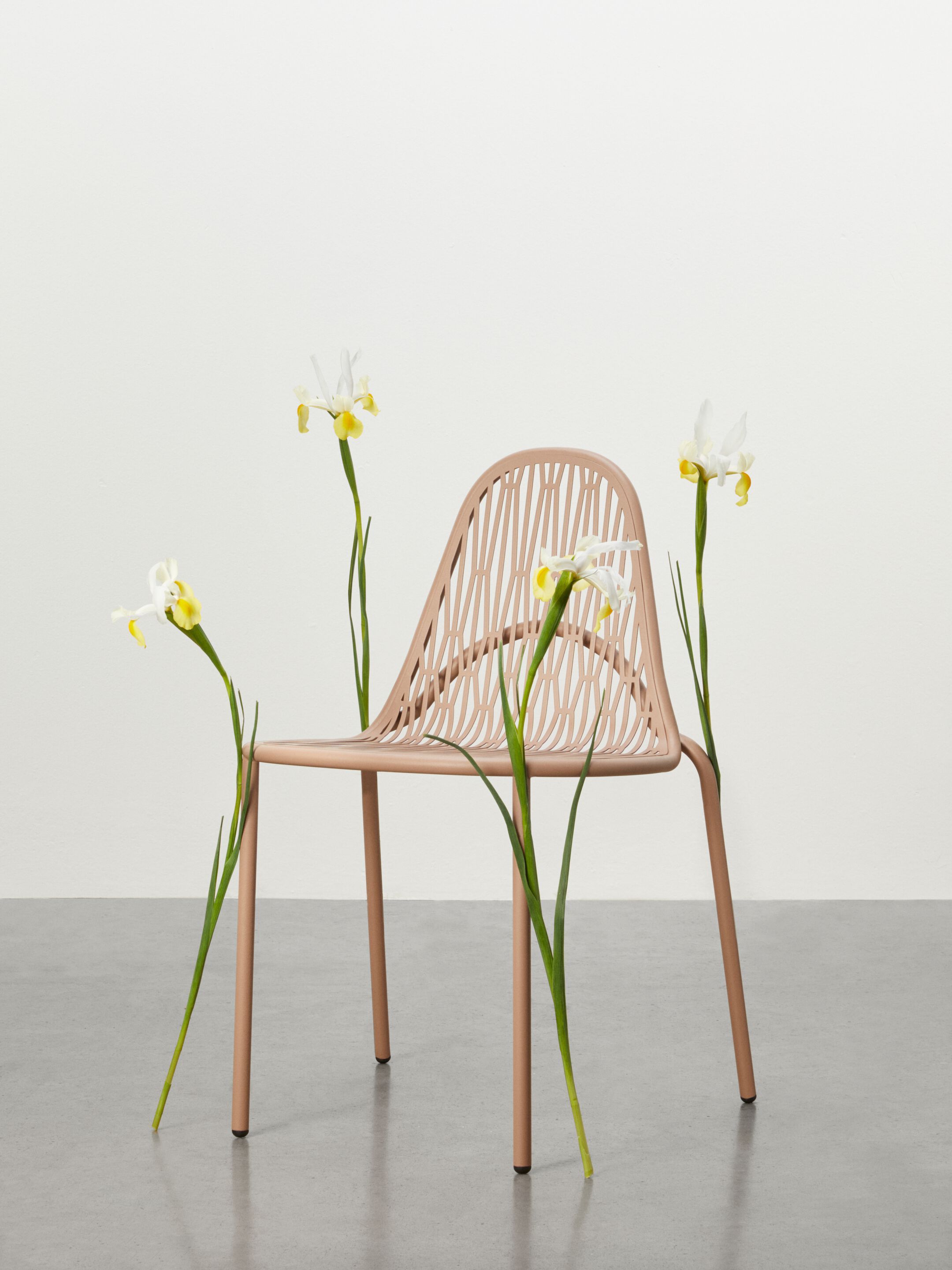 Металлический штабелируемый садовый стул S-CAB Malvasia ARCH-00049078 - Вид №3