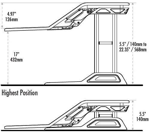 Fellowes Рабочее место сидя-стоя  8081001  - Вид №7