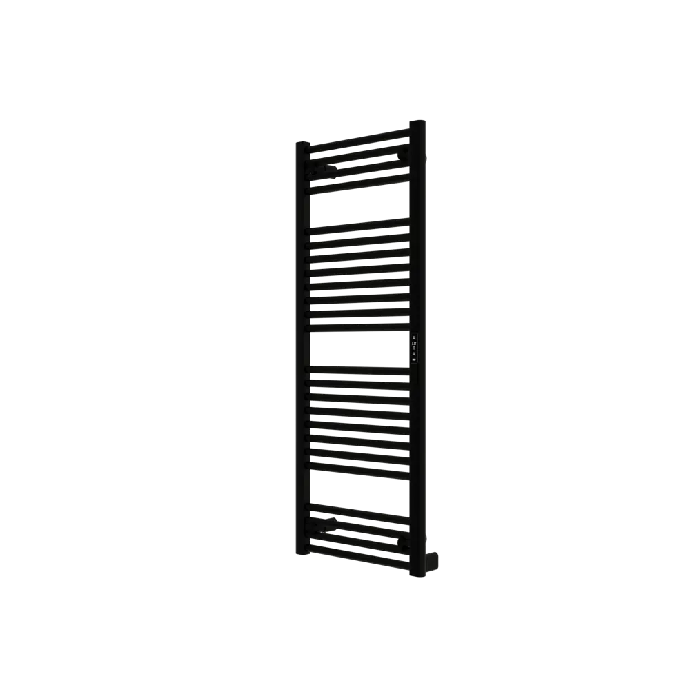 Полотенцесушитель электрический Rifar D-Line 500x1200 мм 280 Вт с терморегулятором лесенка цвет черный STLM-2049492