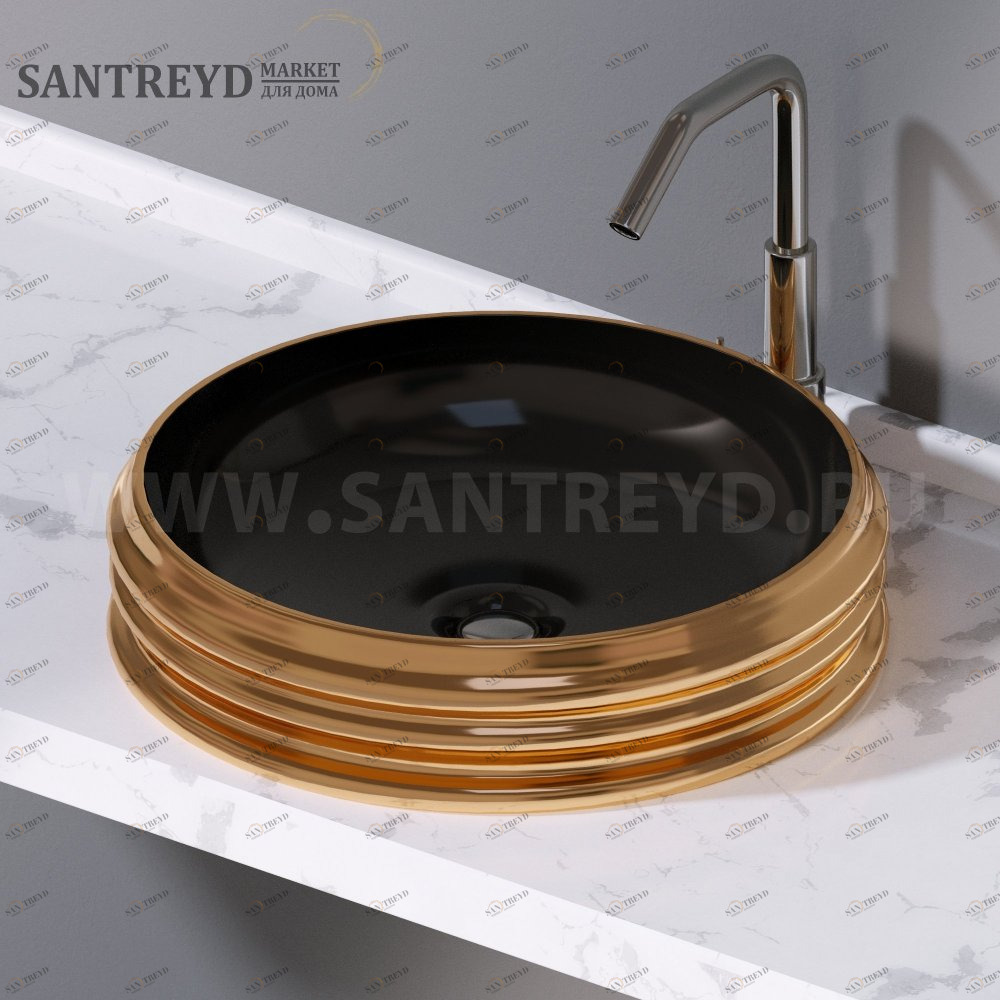 L608252 Накладная раковина на столешницу  круглая A. e T. Italia GLASS AeT ITALIA