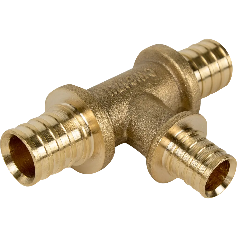Тройник аксиальный PRO AQUA 20×16×20 мм для систем теплого пола 82148970 STLM-0020399