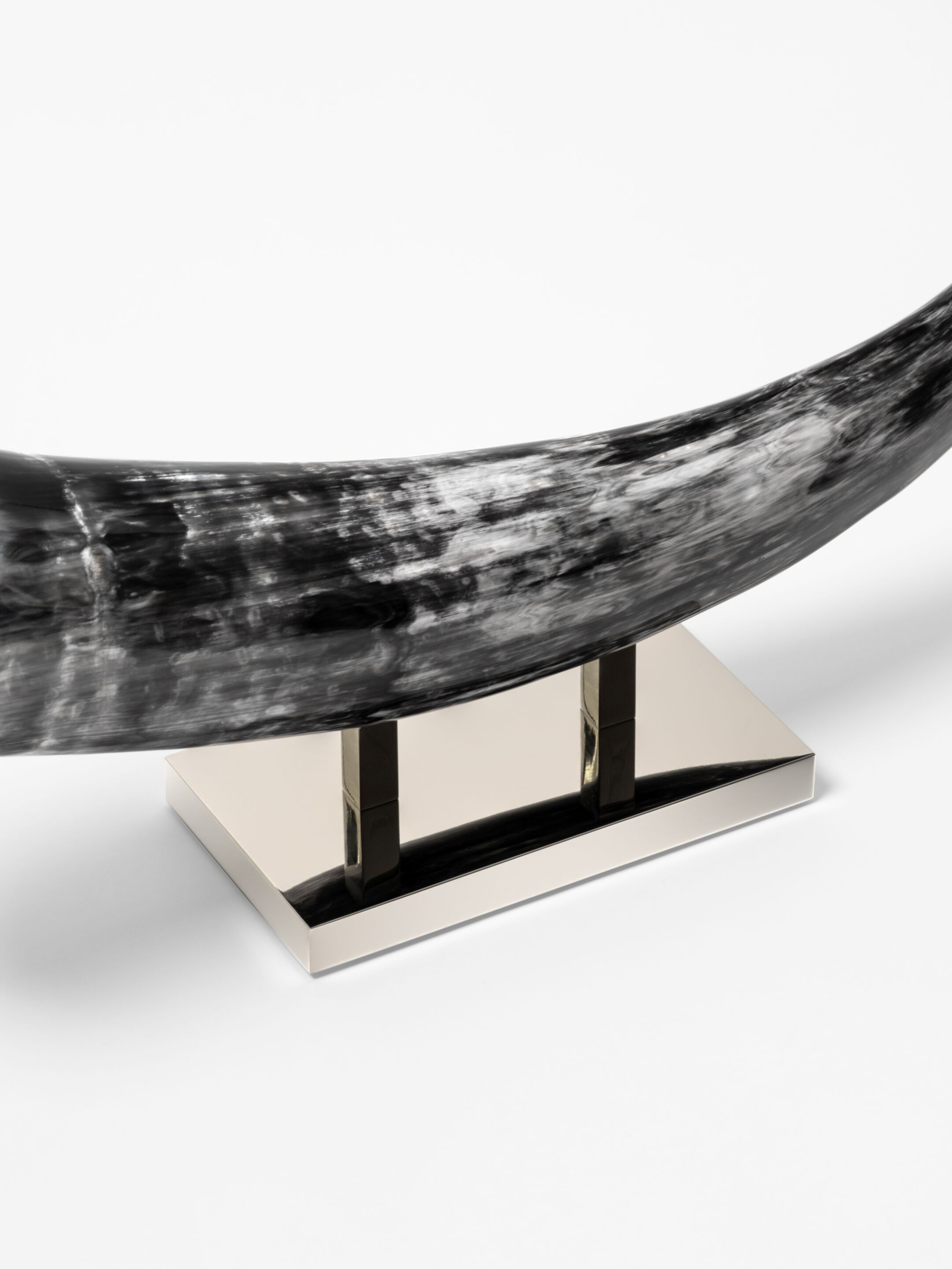 Скульптура из рога и латуни Zanchi 1952 ZHID06BNNK ARCH-00007274 - Вид №2