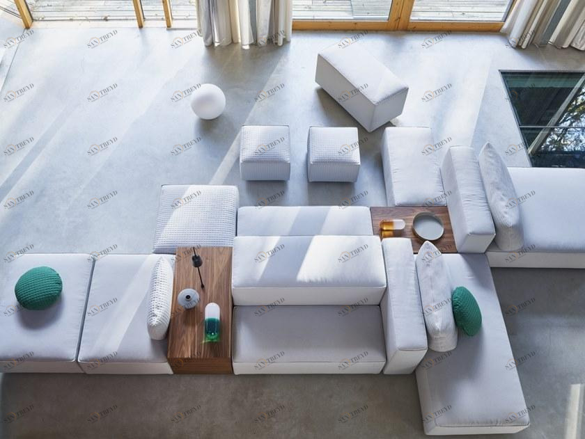 Montis Модульный диван из ткани Domino.18 sun-id-1437953