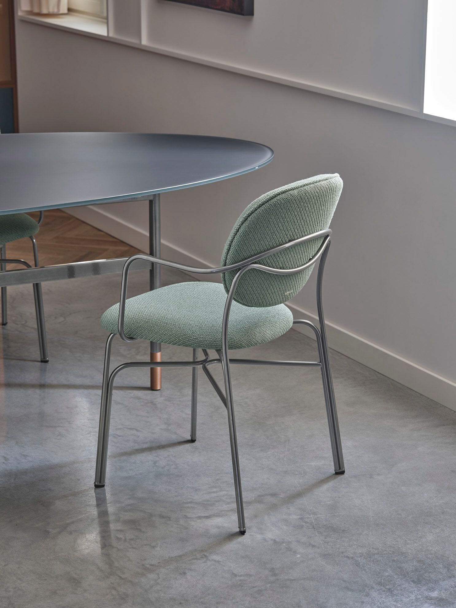 Тканевый стул с подлокотниками Bontempi Casa DADA ARCH-00097486 - Вид №2