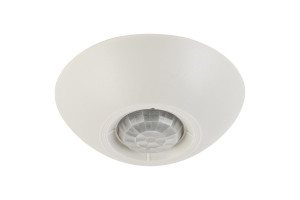15762600 Датчик HS-S07W сенсор движения 360°, потолочный, беспроводной, белый 16394 ginzzu