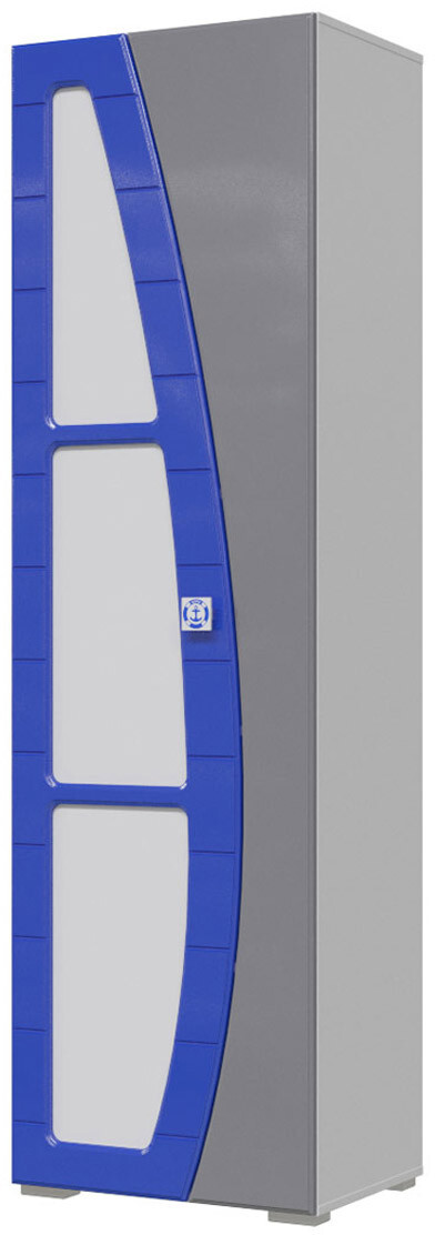 90319796 Шкаф 60x202x42 см ЛДСП цвет белый 7102008 STLM-0183064 МЭРИМЕБЕЛЬ