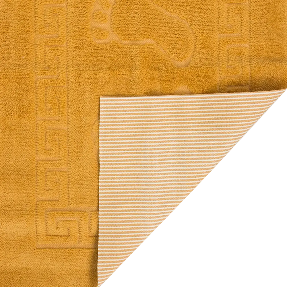 Коврик для ванной комнаты Foot 50x70 см цвет персиковый PRIMANOVA STLM-2199410 - Вид №2