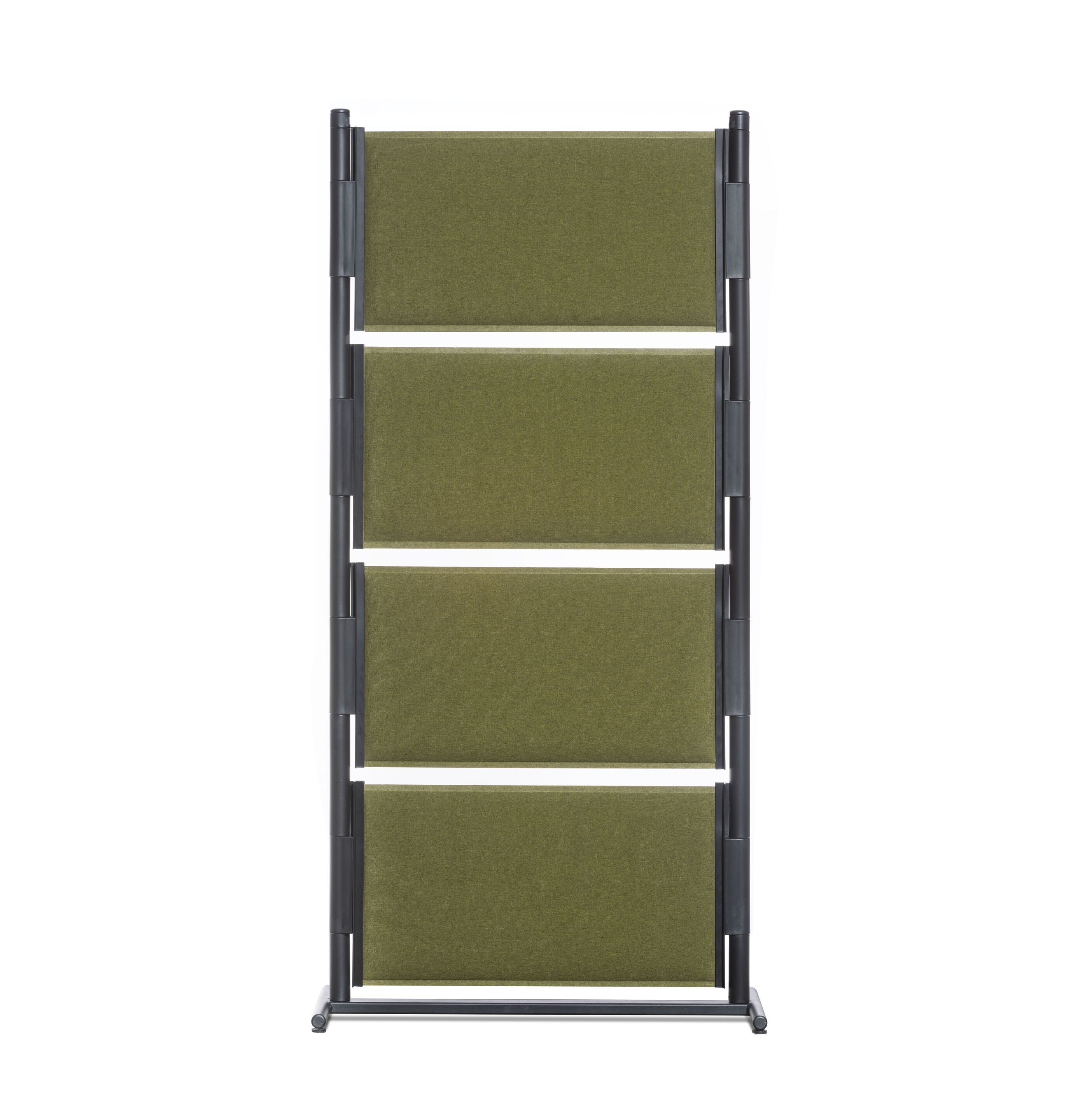 Звукопоглощающая отдельно стоящая офисная перегородка из инженерного пластика GABER GUFO ACOUSTIC KIT 2 ARCH-00062814 - Вид №1