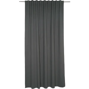 Штора на ленте «Ночь», 200x280 см, цвет серый