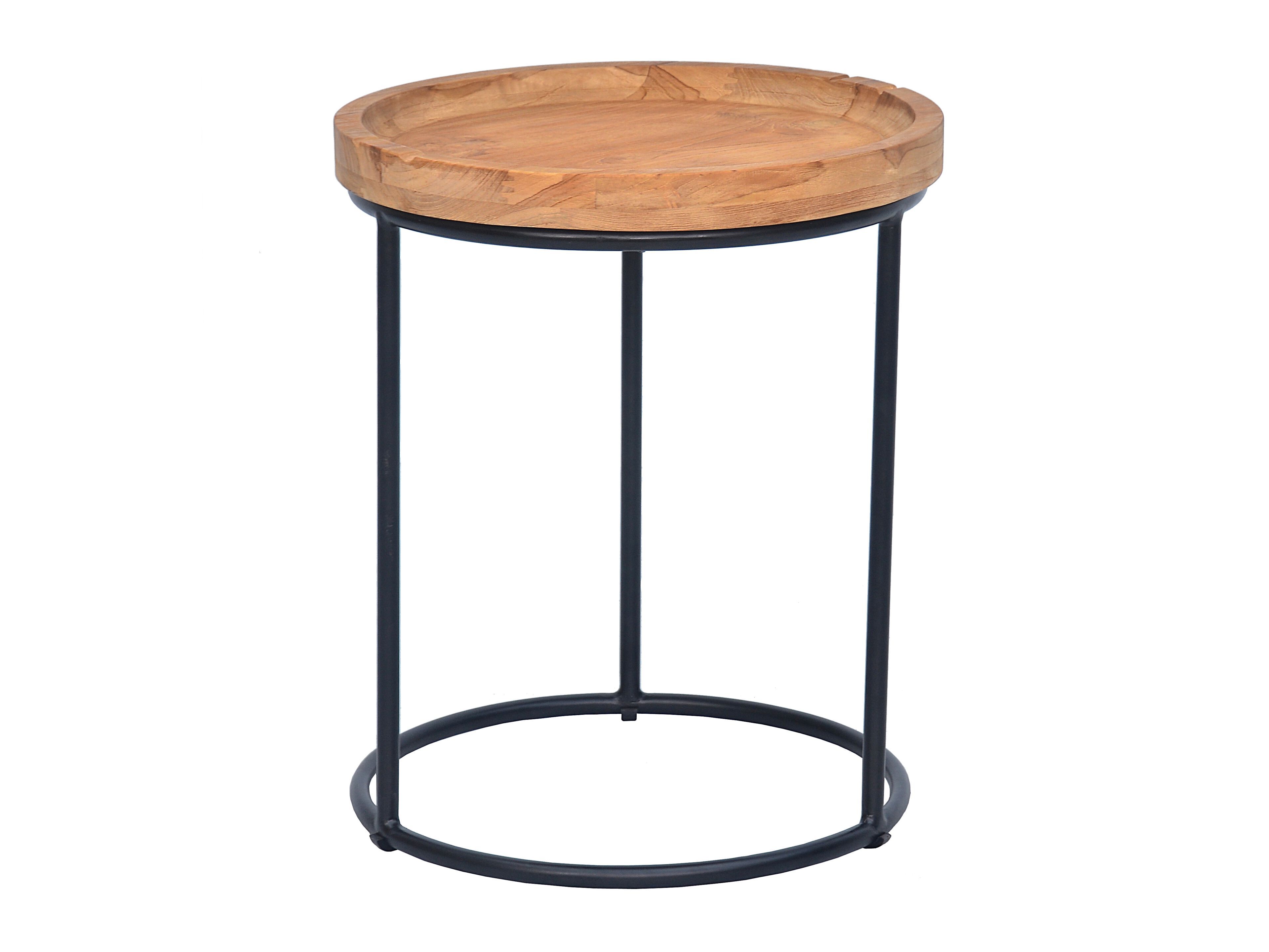 Круглый стол из тикового дерева cbdesign Island ARCH-00094412 - Вид №2