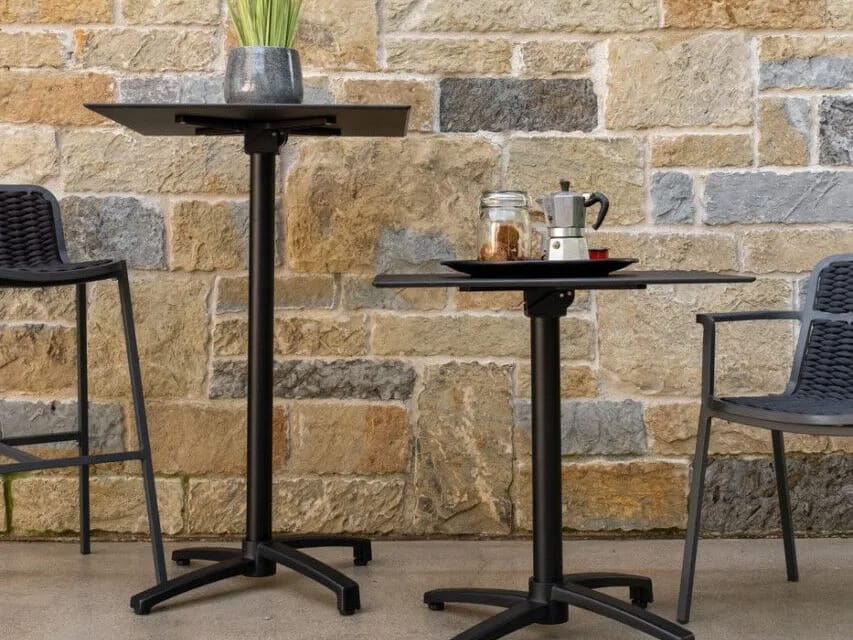 Высокий квадратный садовый стол DRIGANI плоская поверхность ARCH-00142760