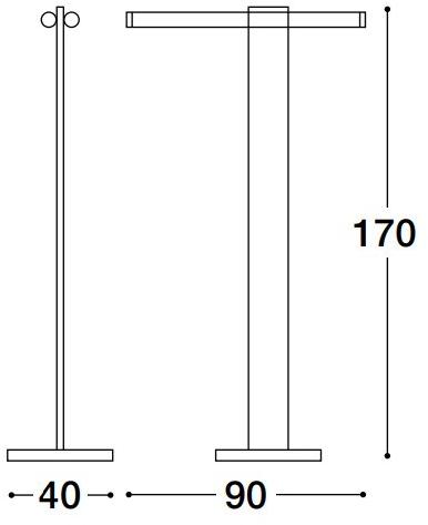 VOLPI Светодиодный торшер Luigi volpi Lv-61008.p - Вид №2