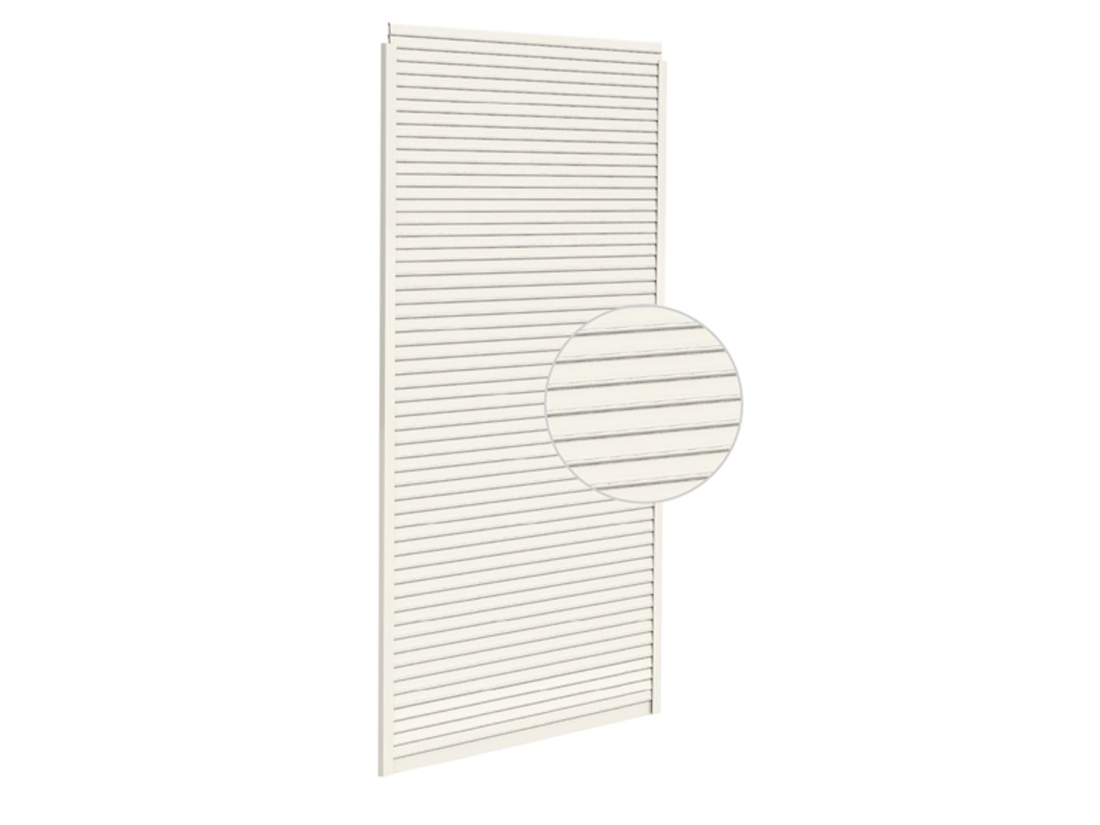 Штранг-прессованные алюминиевые жалюзи с прорезями для защиты от взлома Mv Line специальные рольставни ARCH-00088086 - Вид №3