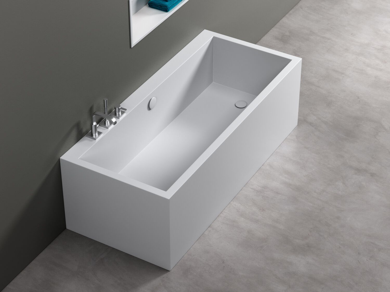 Прямоугольная ванна Corian® Acquapazza Corian ® elements ARCH-00096211