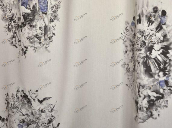 LELIEVRE Ткань полиэстер Jean paul gaultier - le defile sun-id-1455641