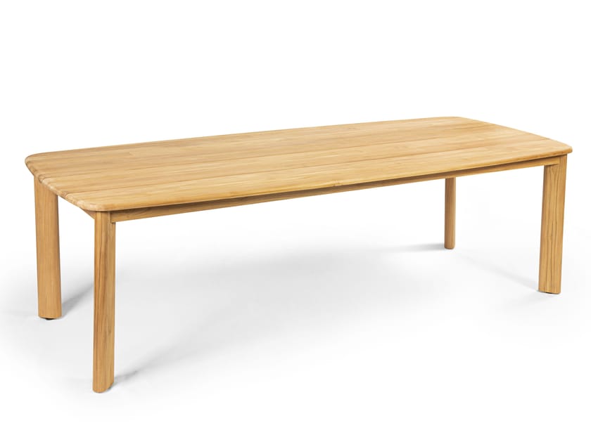 Прямоугольный садовый стол из тикового дерева Jati Kebon Тофино ТИК ARCH-00069085