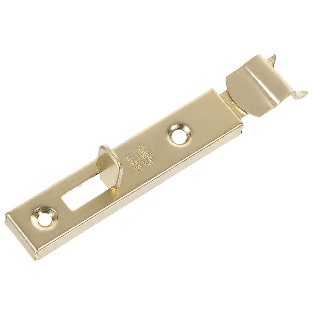 Задвижка Amig для распашных дверей с латунированным покрытием 14249245 STLM-0004592 - Вид №1
