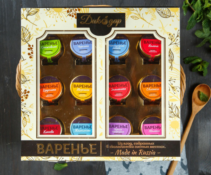 8636 Подарочный набор варенья Вкусляндия  - Вид №2