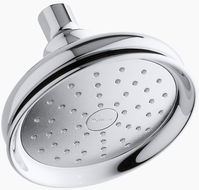 KOHLER Однофункциональная насадка для душа Fairfax 1,75 галлона в минуту с технологией всасывания воздуха Katalyst K-45412-G-2BZ  - Вид №1
