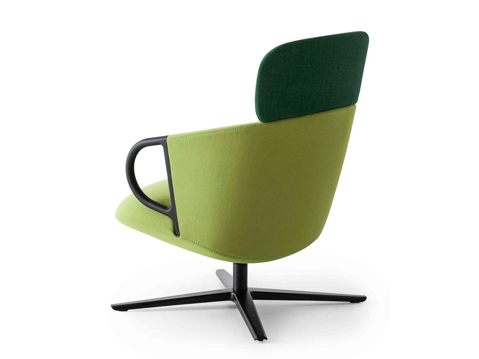 4-спицевое кресло из ткани с высокой спинкой GABER Cucaracha ARCH-00033551 - Вид №8