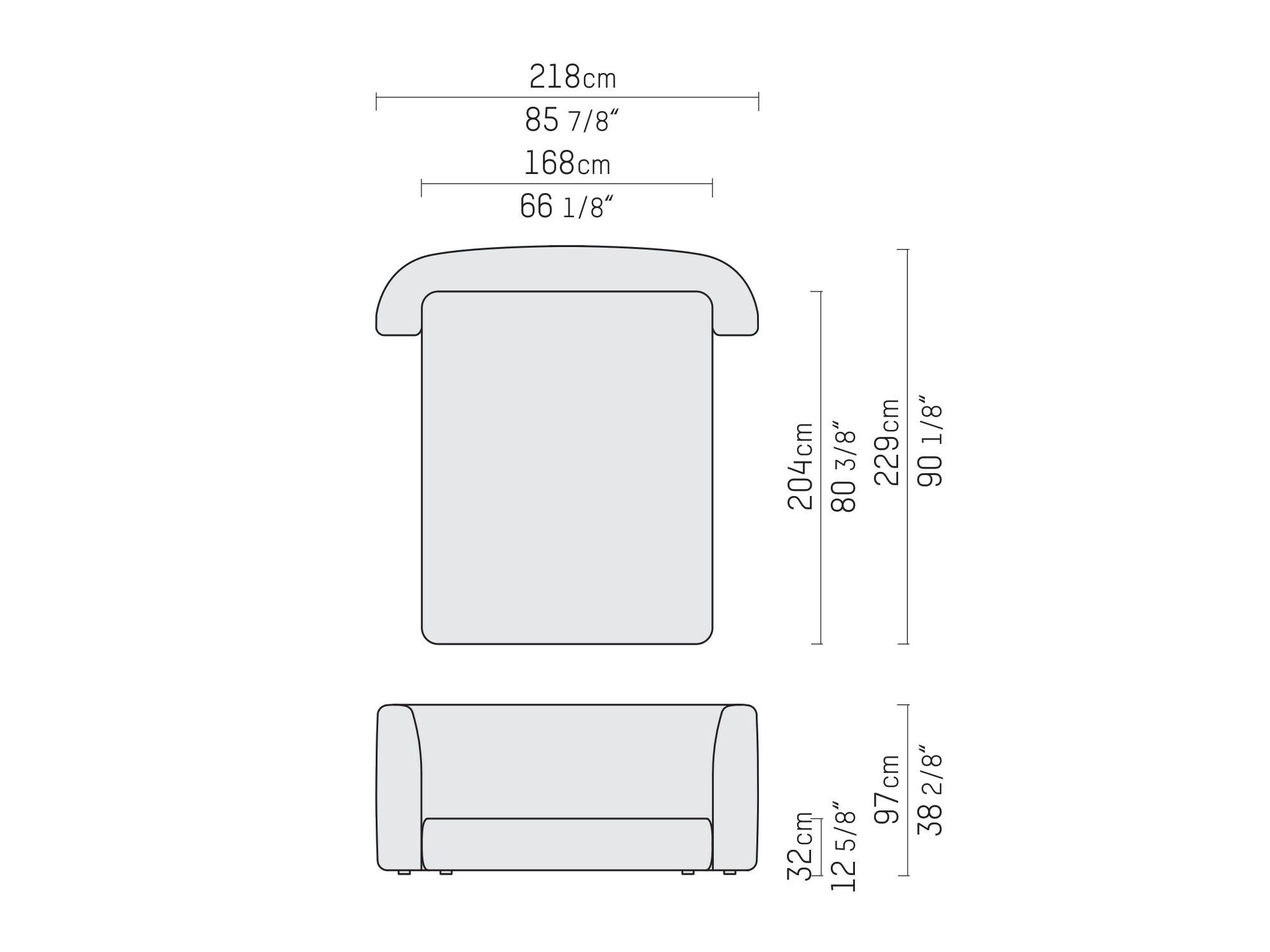 Двуспальная кровать с мягким изголовьем Piet Boon ARCH-00066113 - Вид №5