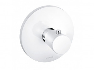 527299175 встраиваемый смеситель с термостатом DN 20 KLUDI BALANCE белый/хром