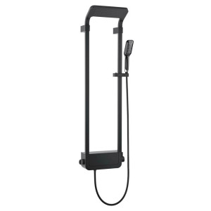 92709028 Душевая панель B&W W1020 Velvet Black 1300х405x230 мм STLM-0536867 BLACK & WHITE