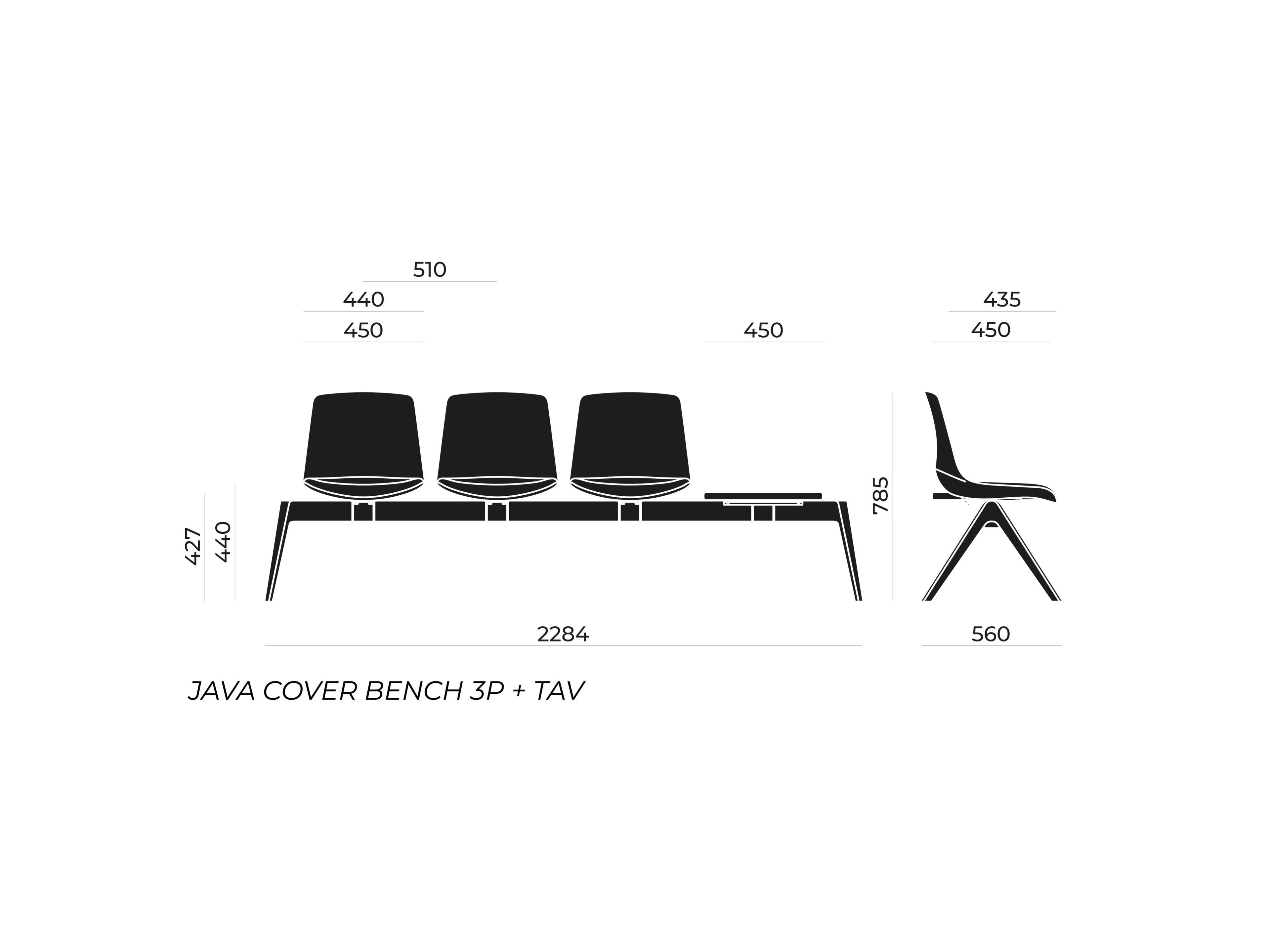 Сидя на полу бар Nahu Java Cover Bench ARCH-00134969 - Вид №5