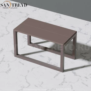 Effegibi LOGICA Скамейка 79 см с сидением из темного ламинированного керамогранита AS10031401