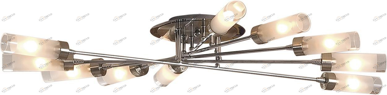 Потолочная люстра Citilux Хеликс CL109101 CITILUX ХЕЛИКС 182342 Хром 