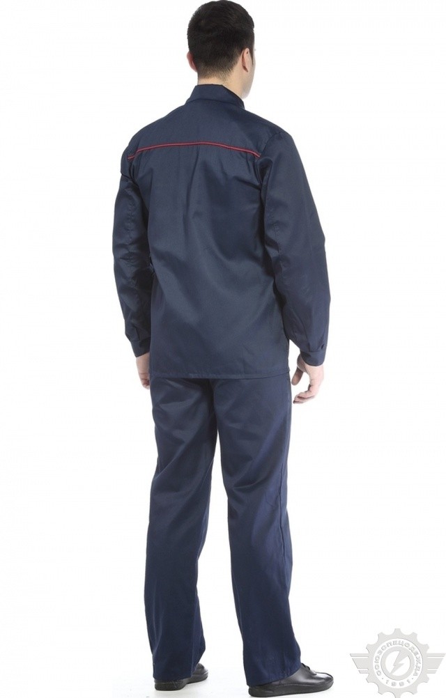 61013 Костюм "Труд-2" темно-синий  Летняя спецодежда  размер 56-58/170-176  - Вид №16