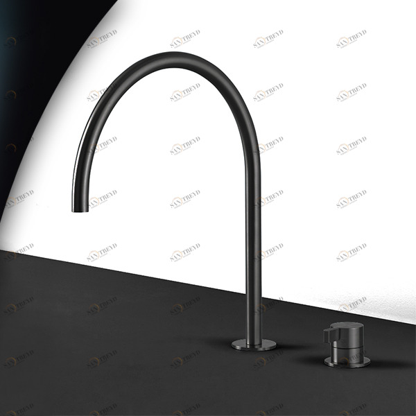 Смеситель для раковины TOOX TXQ33C карбон Radomonte
