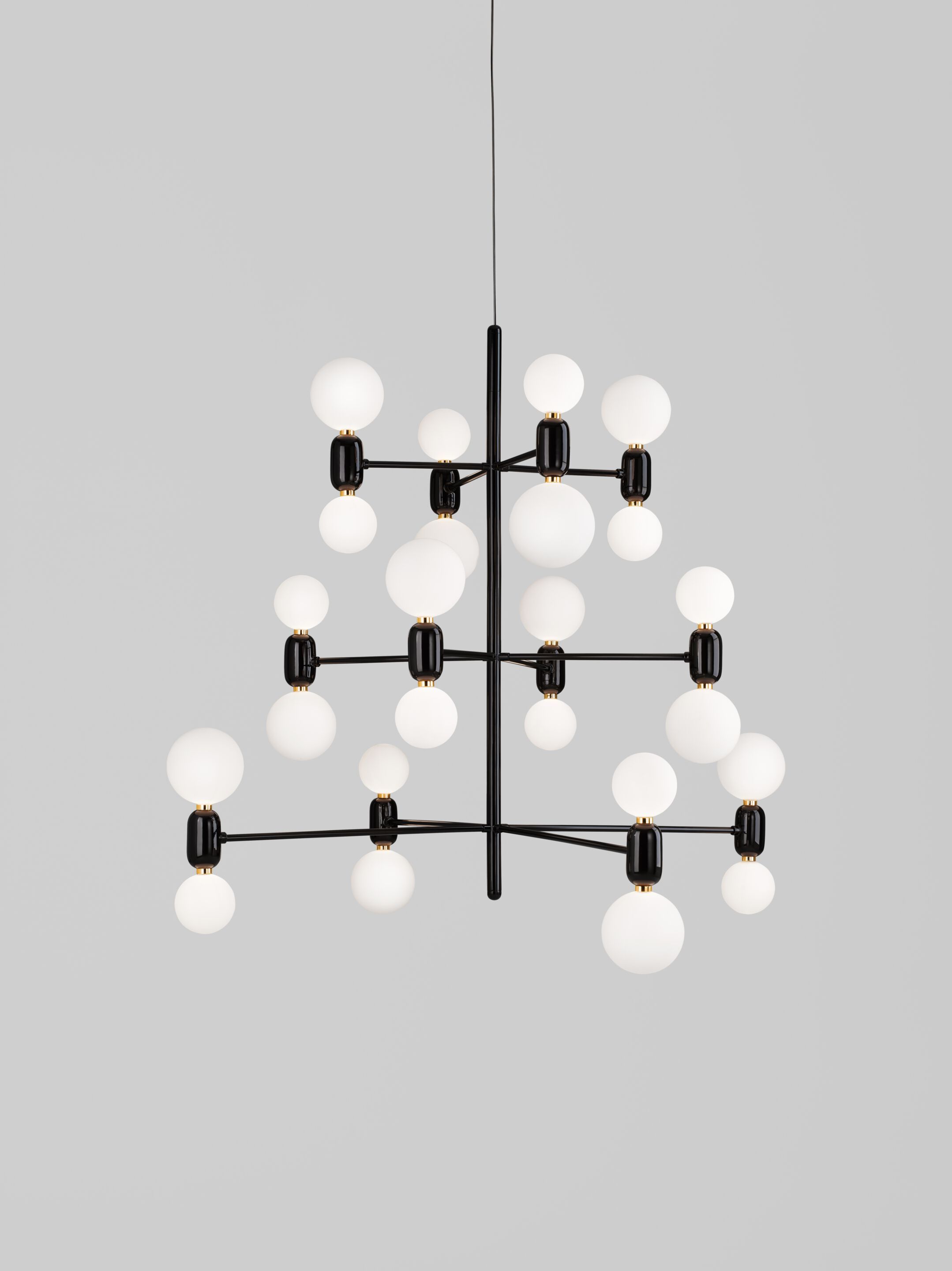 Керамическая люстра и опаловое стекло PARACHILNA Aballs ARCH-00007334 - Вид №9