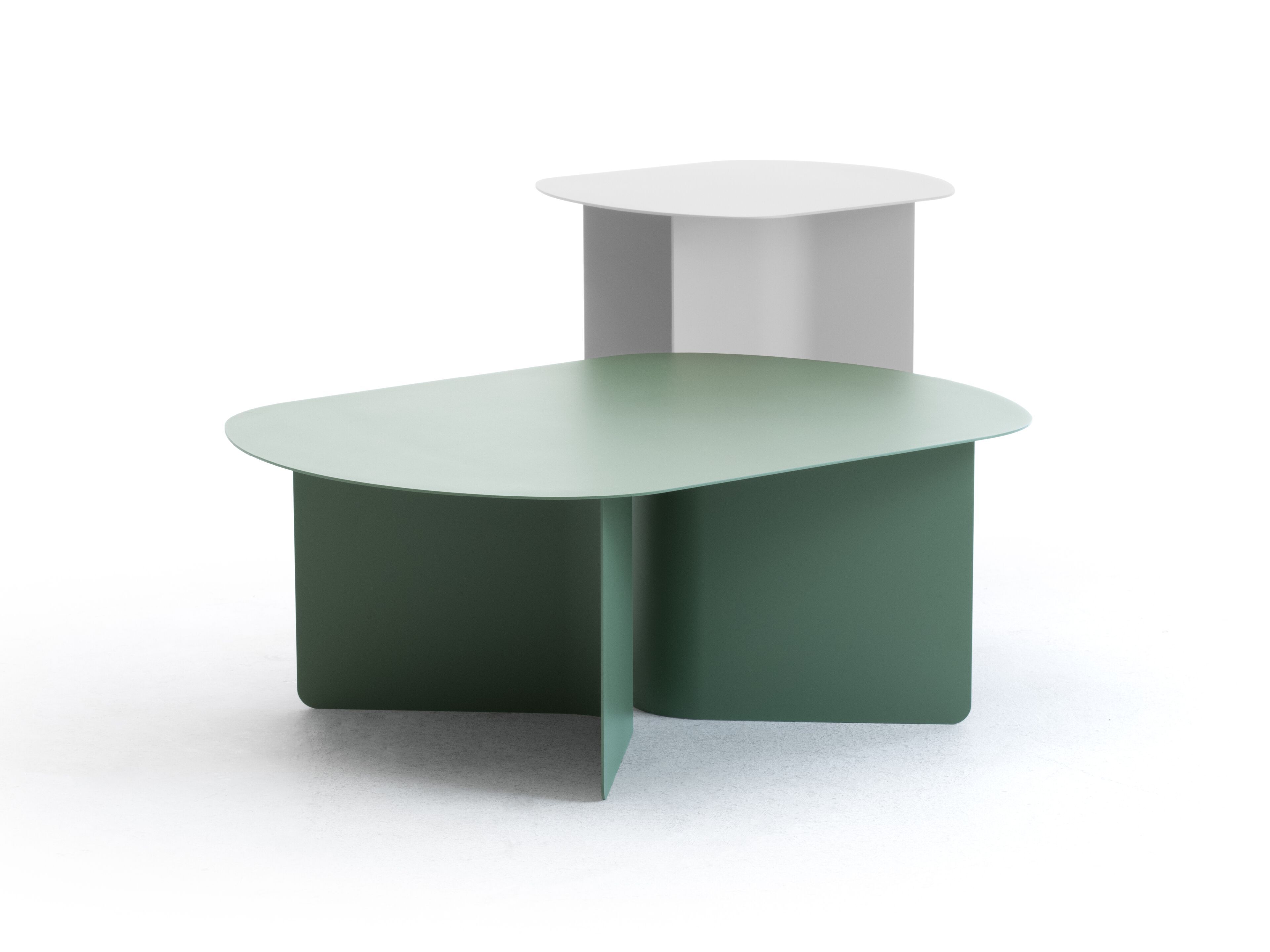 Металлический овальный журнальный столик Leyform SLIM ARCH-00055298