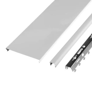 Комплект реечного потолка MONLID 1.6x1 м цвет жемчужно-белый