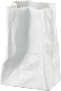 72531 Rosenthal Ваза Rosenthal Пакет 14см, фарфор, белая, глазурь, п/к Фарфор