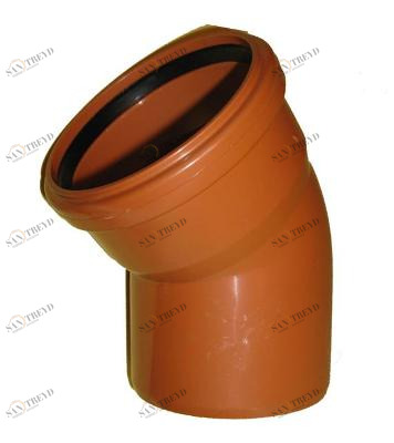 Отвод 110х45 (KZ) POLITRON 203114