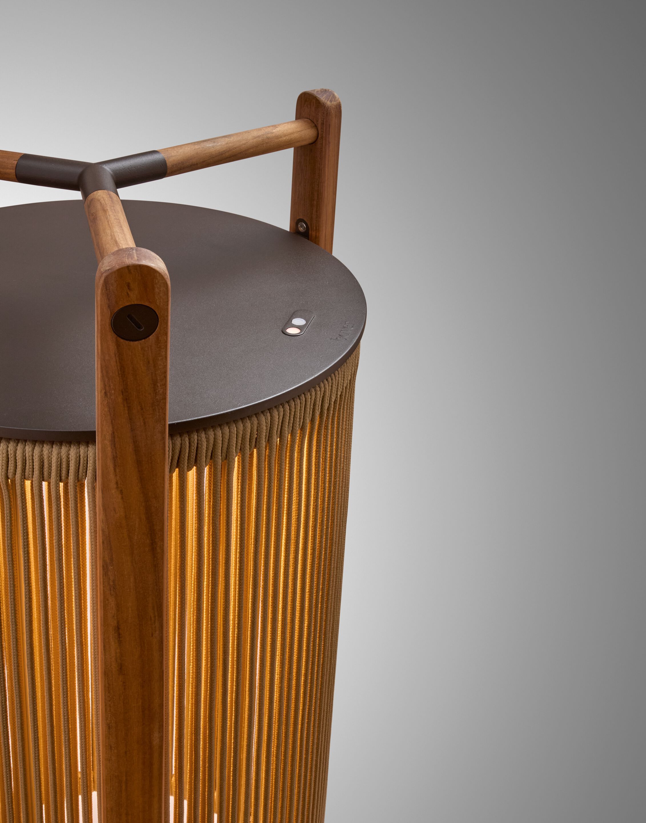 Деревянный светодиодный торшер с регулируемой яркостью Bover Kando ARCH-00053849 - Вид №4