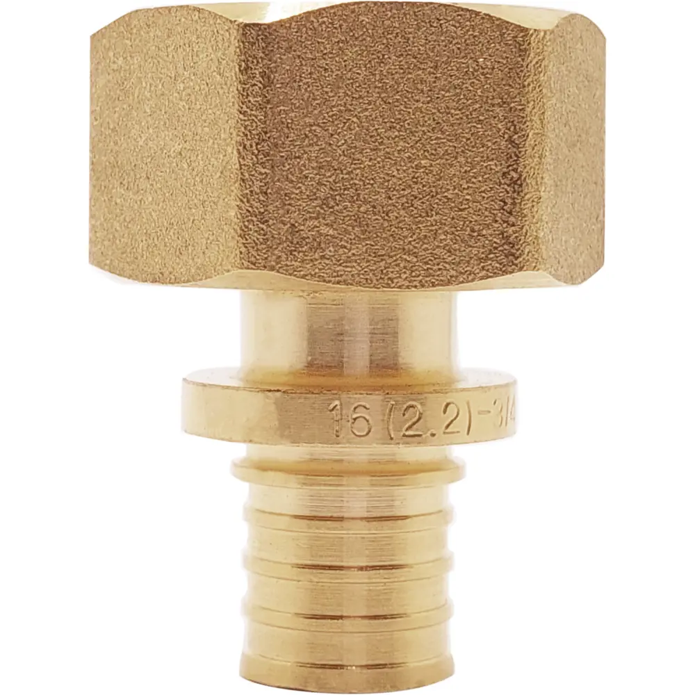 Переходник РОСТЕРМ 3/4"×16 мм для систем водоснабжения и отопления 84341366 STLM-0048670 - Вид №2