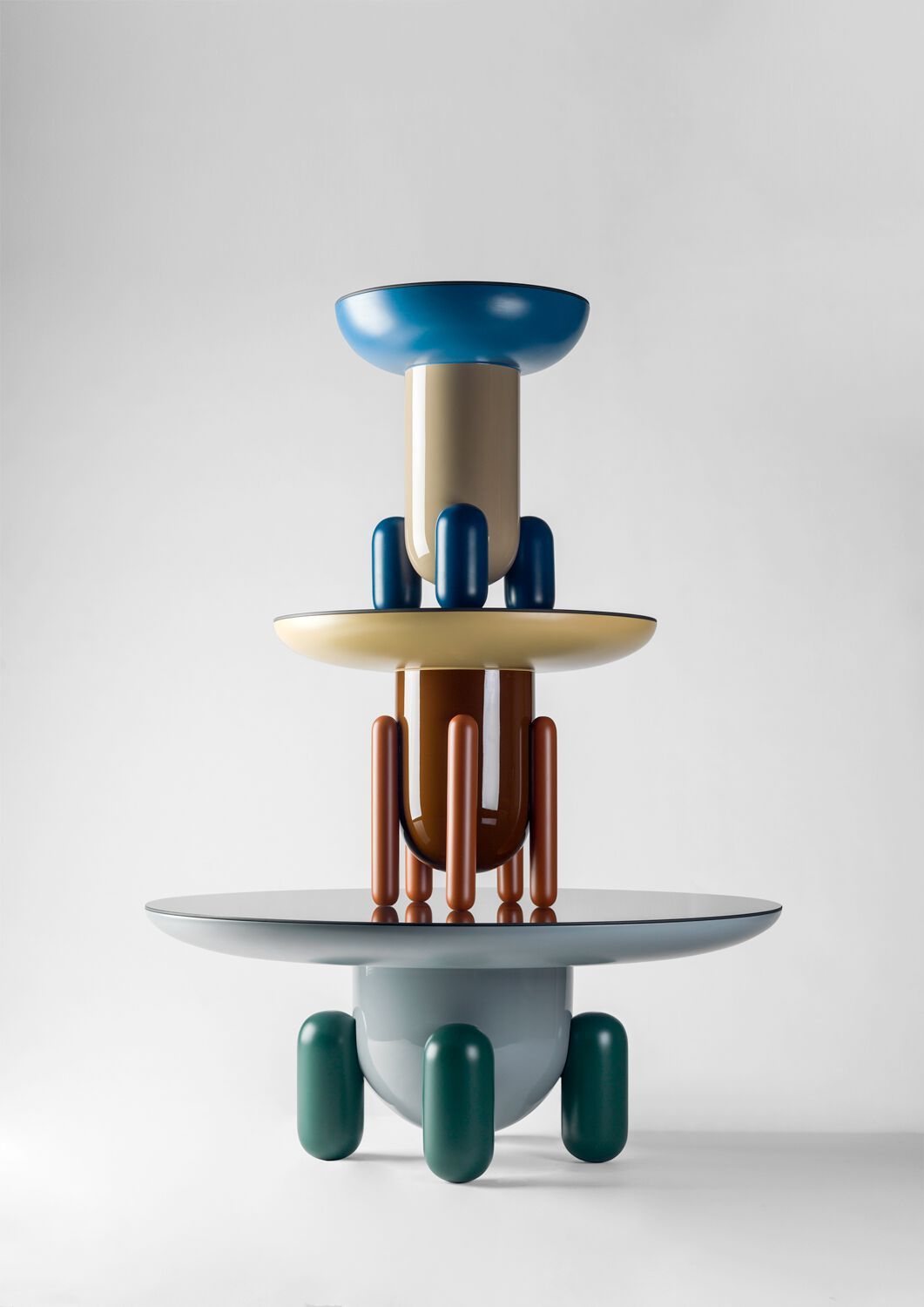 Круглый журнальный столик из стекловолокна BD Barcelona Explorer ARCH-00145484 - Вид №4