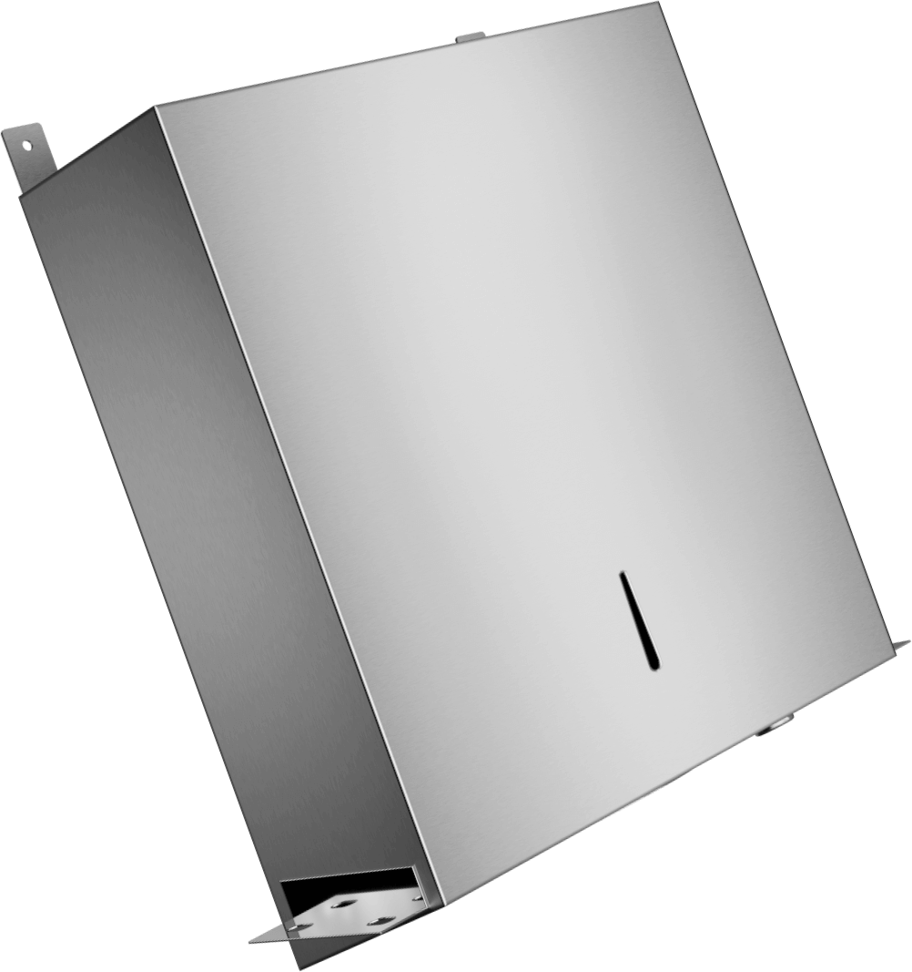 E055-S Диспенсер для бумажных полотенец за зеркалом, для закрытого блока